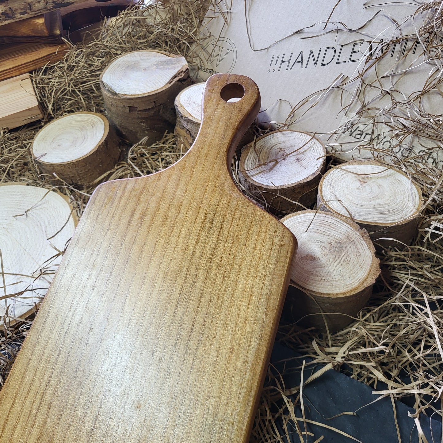 Handcrafted English Ash Serving Boards